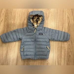 Patagonia Baby Reversible Down Sweater Hoodie